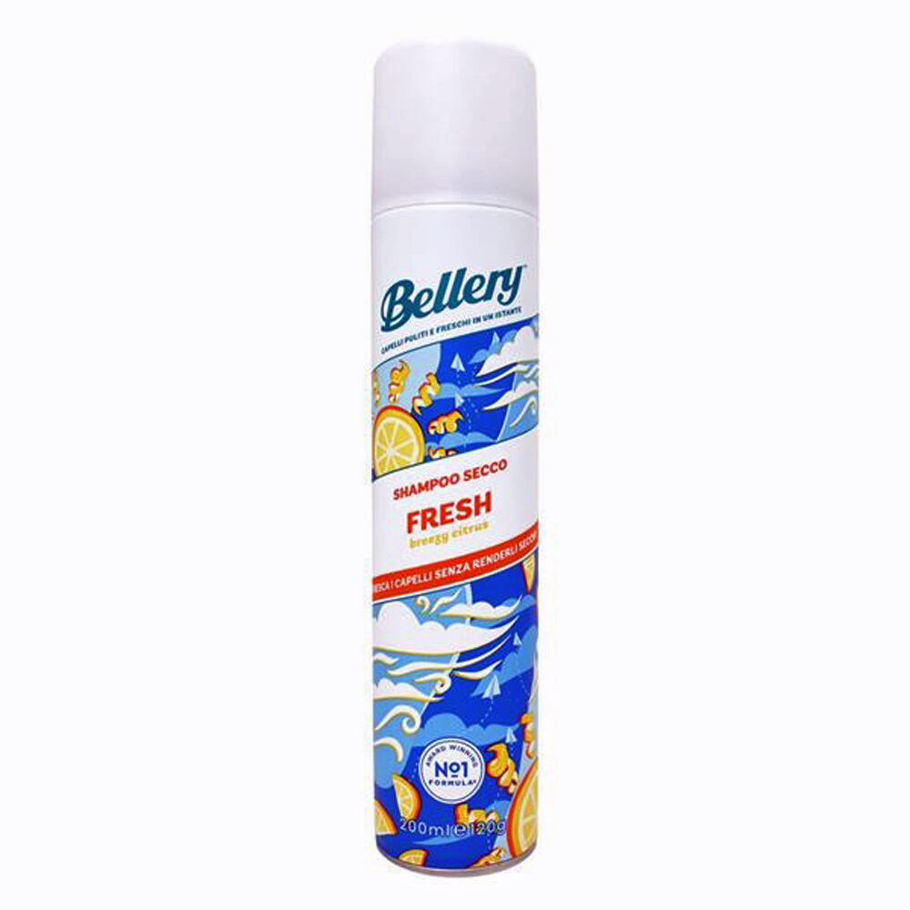 Bellery Shampoo Secco Fresh 200Ml - -