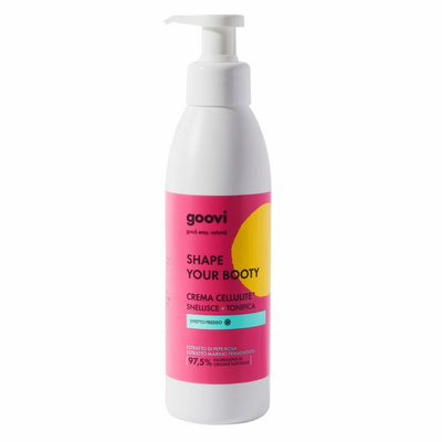 Goovi Crema Cellulite Effetto Caldo Shape Your Booty 240ml