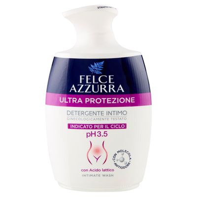 Felce Azzurra Ultra Protezione Detergente Intimo Indicato per il Ciclo 250 ml