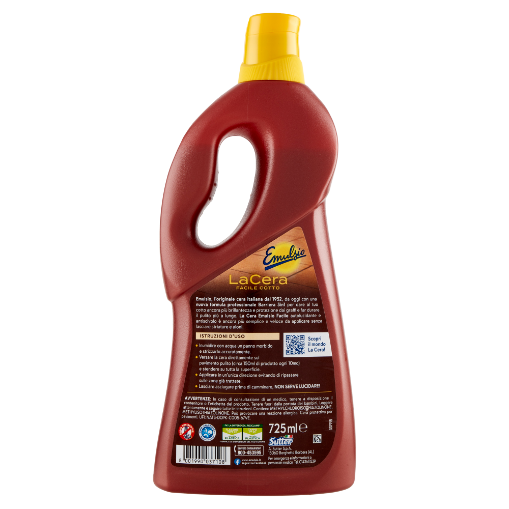 Emulsio LaCera Facile Autolucidante Cotto 725 ml, , large