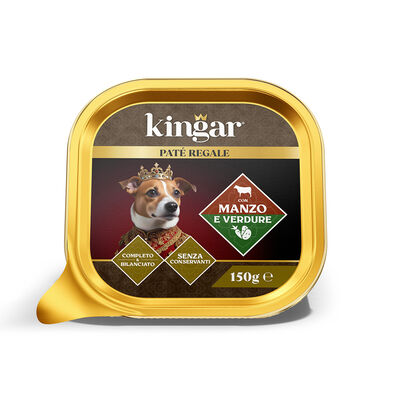 Kingar Pat&egrave; Regale Manzo e Verdure