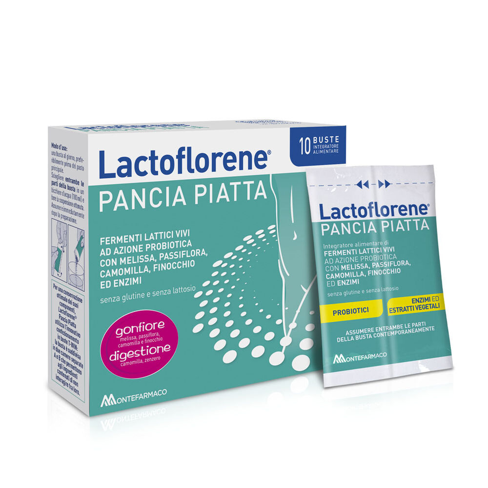 Lactoflorene Pancia Piatta 10 Buste, , large