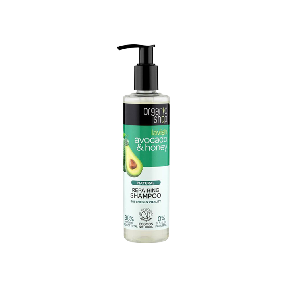 Organic Shop Shampoo RIstrutturante Avocado e Miele 280 ml - -