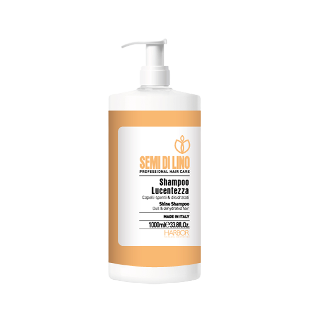 Harbor Semi di Lino Lucentezza Shampoo 1000 ml, , large