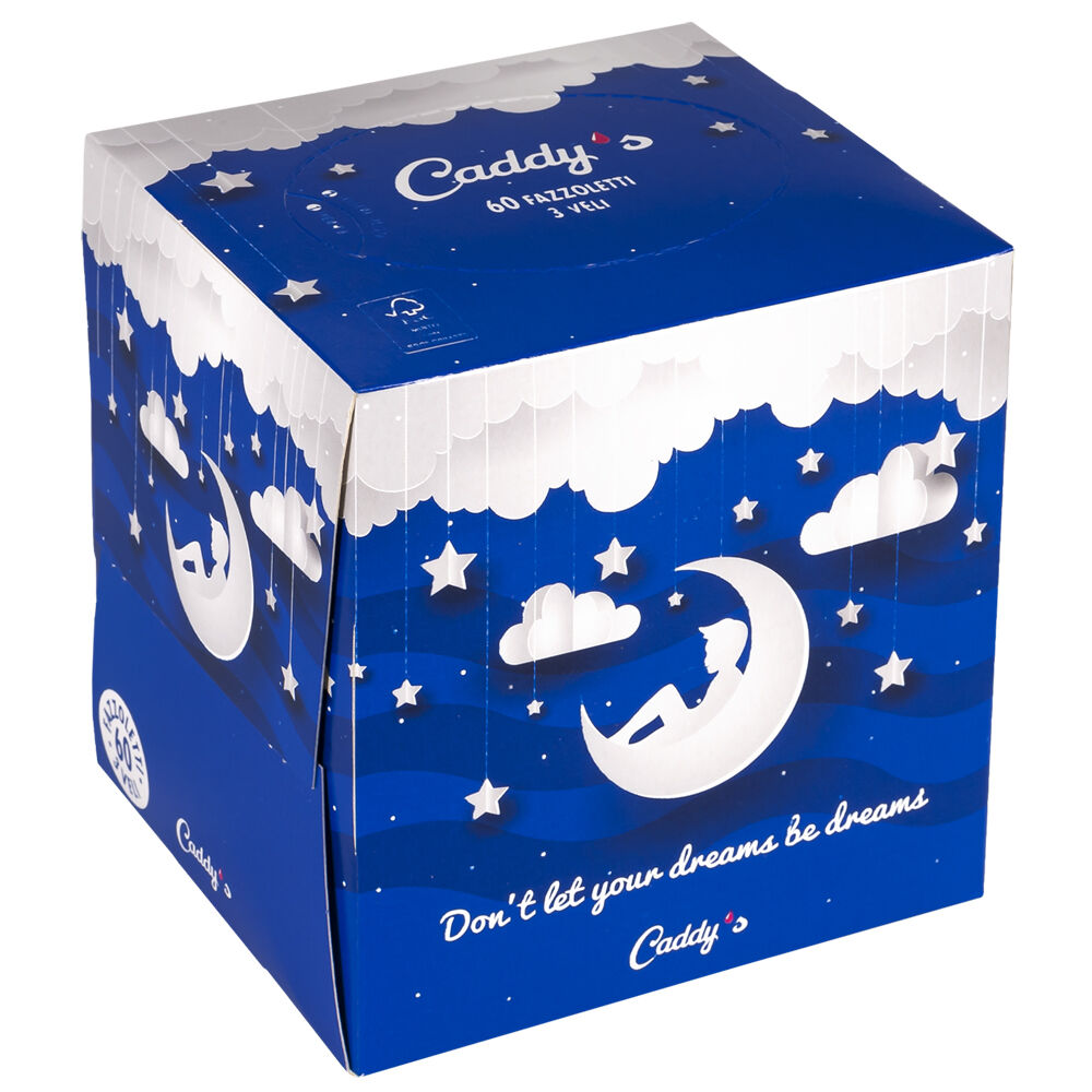 Caddy's Box Fazzoletti 60 Pezzi, , large