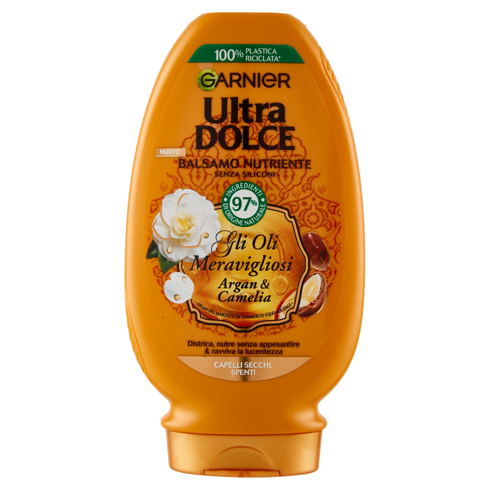 Garnier Ultra Dolce Meraviglioso all'Olio di Argan&Camelia Balsamo 200 ml - -
