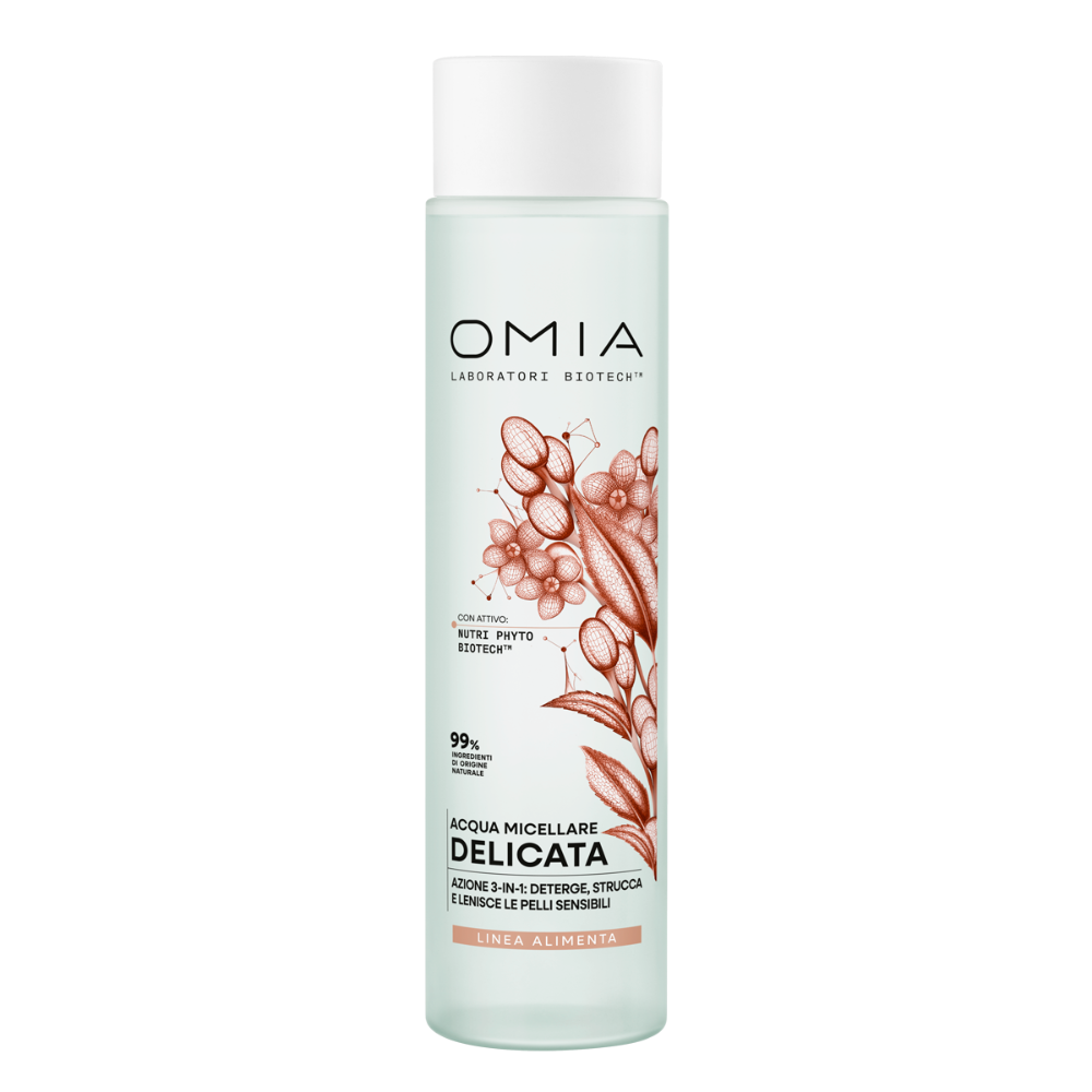 Omia Biotech Acqua Micellare Delicata Struccante Pelli Sensibili 250 ml - Immagine 9