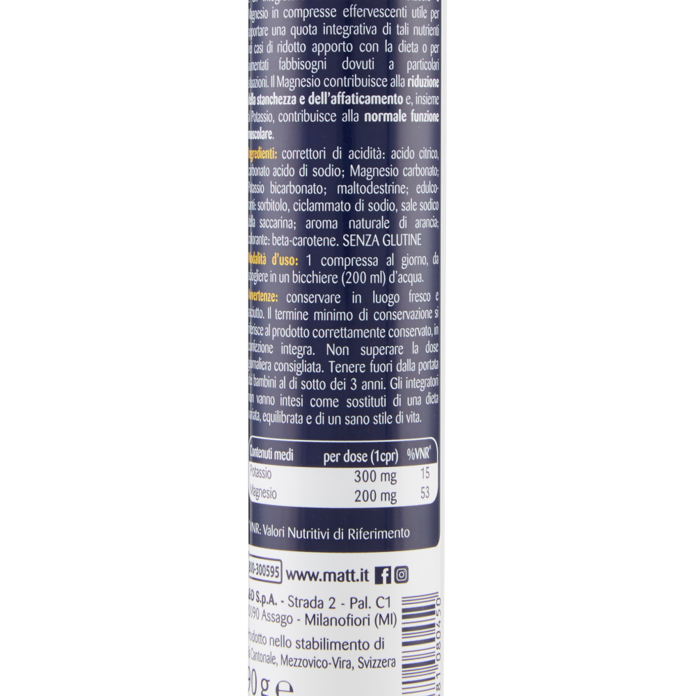 Matt Benessere Ricarica 20 Compresse Effervescenti, , large