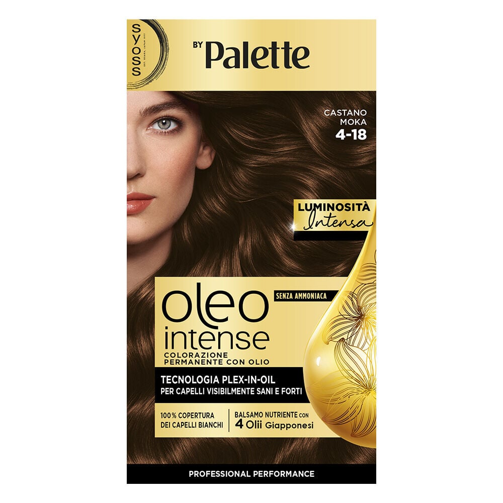 Syoss Palette Oleo Intense Colorazione Castano Moka 4.18 - -