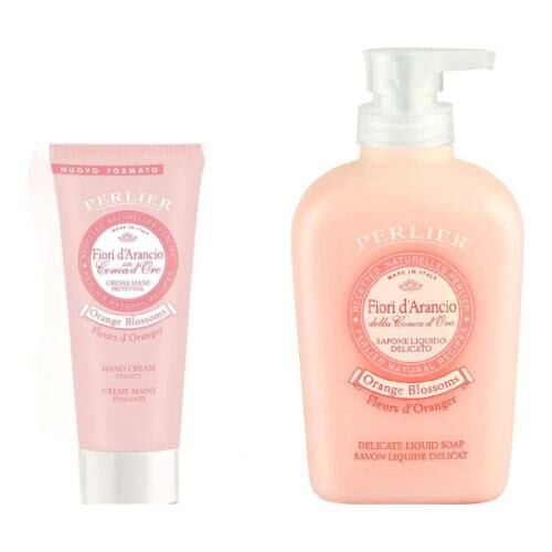 Perlier Fiori d'Arancio Set Sapone Liquido e Crema Mani - -