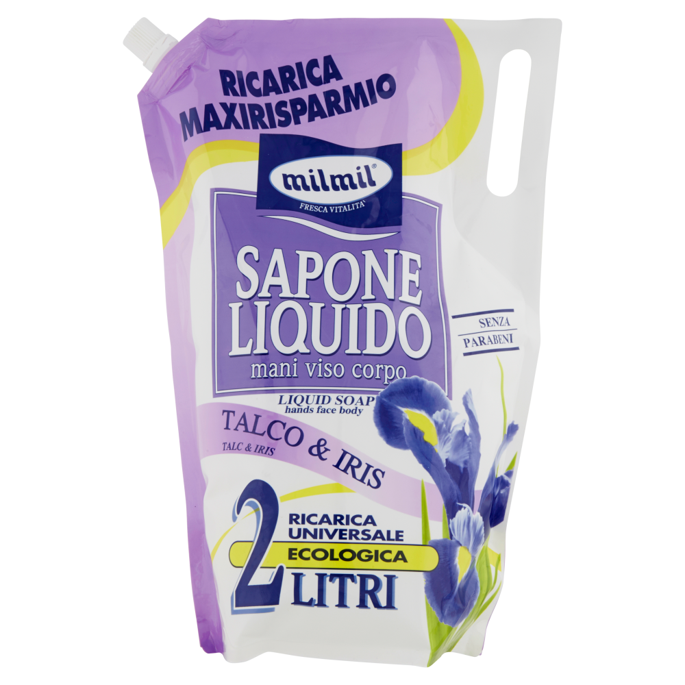 Mil Mil Iris Sapone Liquido Ricarica 2000 ml, , large
