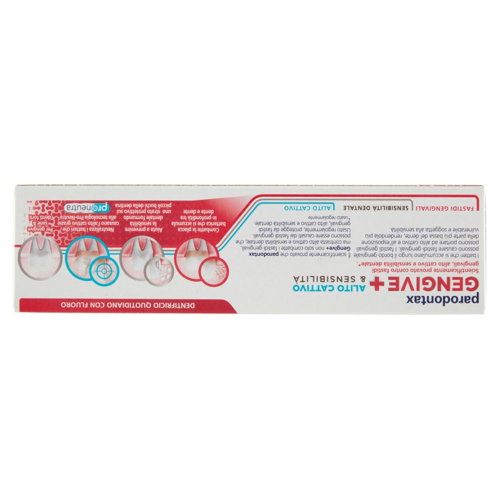 Parodontax Dentifricio Quotidiano con Fluoro Gengive + Alito Cattivo & Sensibilità 75 ml, , large