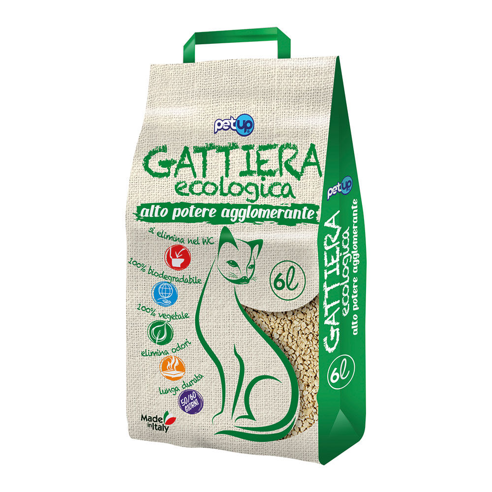 Petup Gattiera Ecologica 6 Litri - -