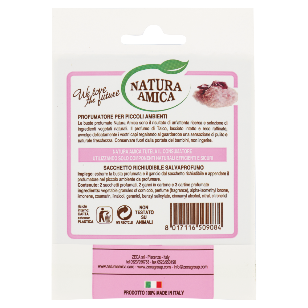 Natura Amica 2 Buste Profumate Talco, , large