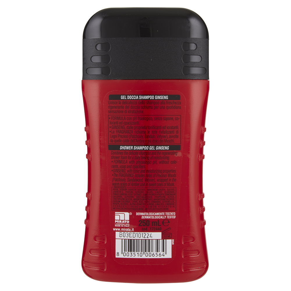 Intesa Doccia-Shampoo Rivitalizzante Ginseng 250 ml, , large