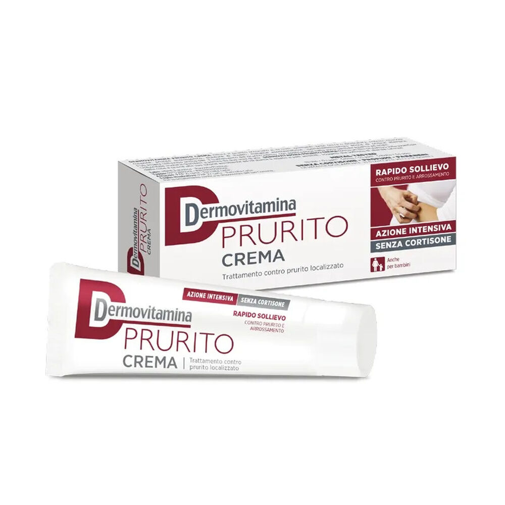 Dermovitamina Crema Prurito Emolliente Idratante 30 ml, , large