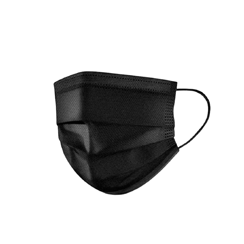 DoctorMask Mascherine Chirugiche Nere 10 Pezzi - -