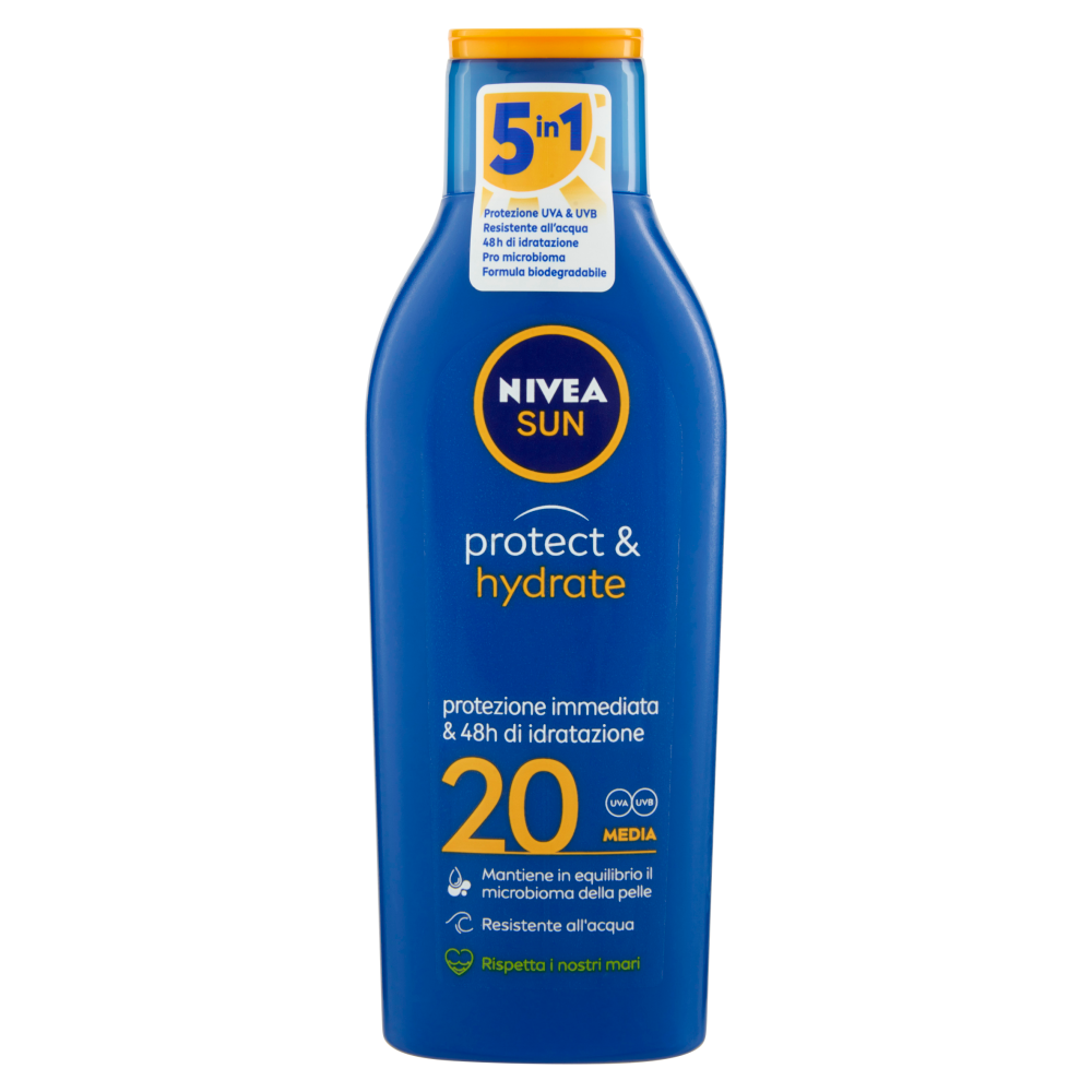 Nivea Sun Protect & Hydrate Spf 20 200 ml - -