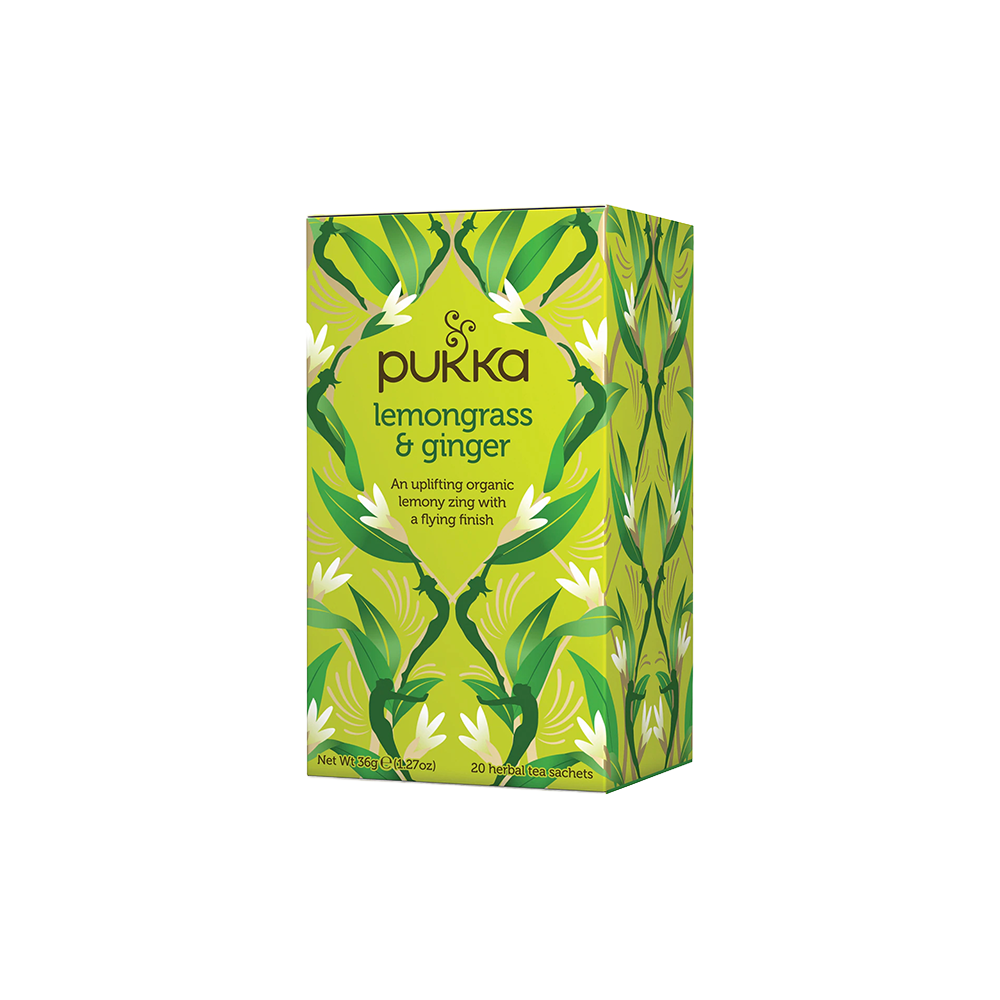 Pukka Tisana Lemongrass e Ginger 20 Bustine - -