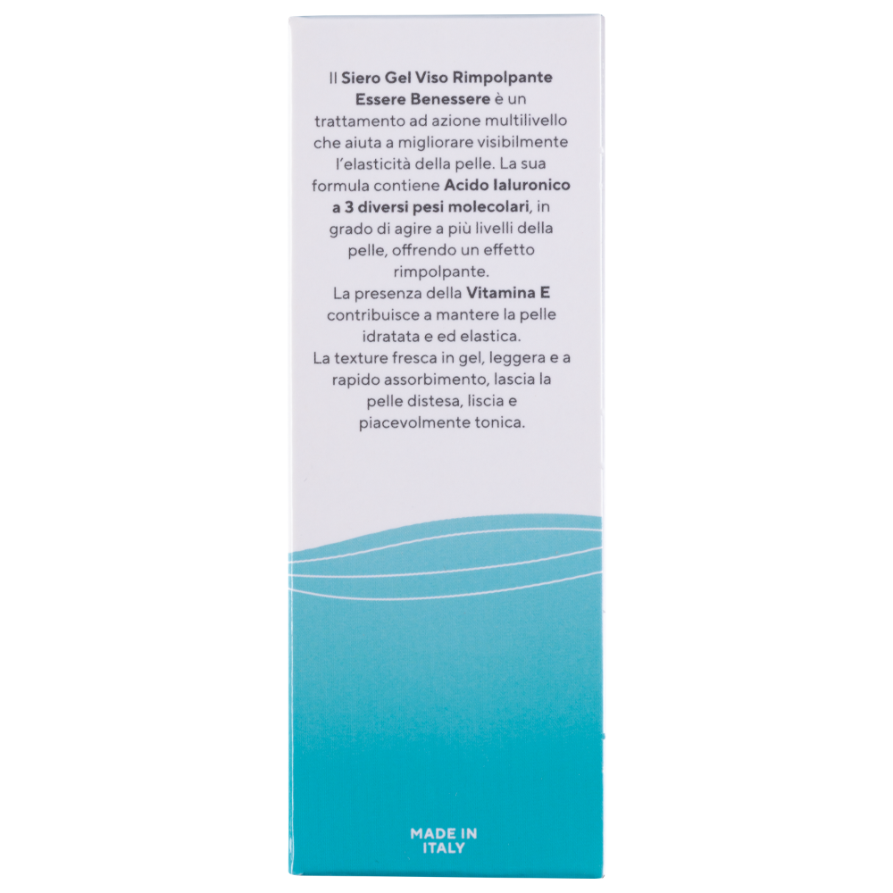 Essere Benessere Siero Gel Viso Rimpolpante Essere Benessere 30 ml, , large