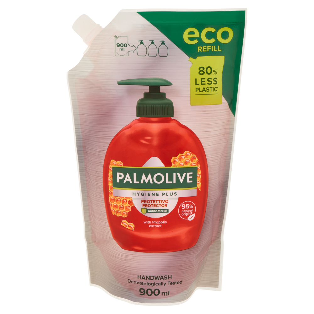Palmolive Sapone Liquido Ricarica Antibatterico 900ml - -