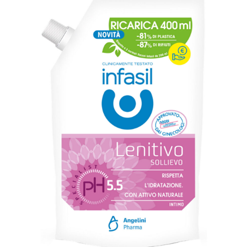 Infasil Intimo Lenitivo Ricarica 400ml, , large