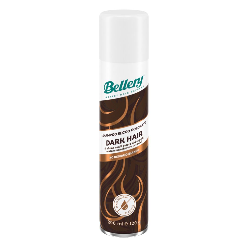 Bellery Shampoo Secco Colorato Dark 200ml, , large