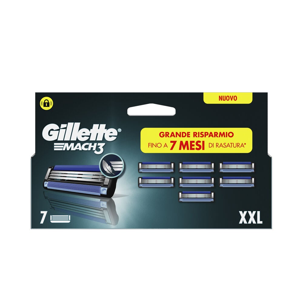 Gillette Mach3 Ricariche 7pz, , large