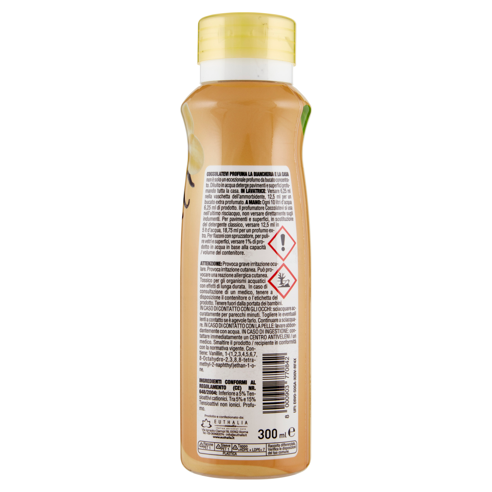 Coccolatevi Casa e Tessuti Profumatore per Biancheria e Casa Vaniglia 300 ml, , large