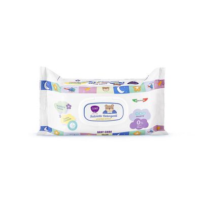 Clendy Baby Salviette Detergenti al Nettare di Fiori 100 Pezzi