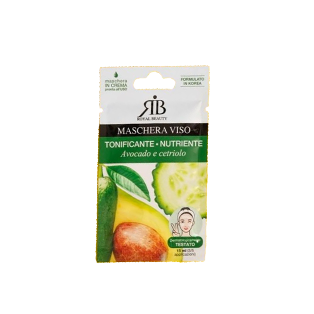 Maschera Viso Avocado e Cetrioli, , large