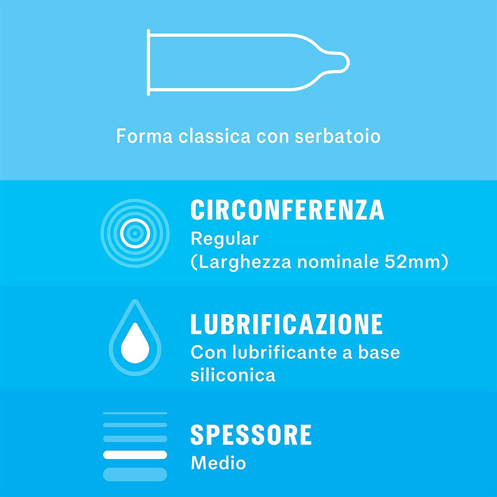 Durex Preservativi Settebello Classico 27 Profilattici, , large
