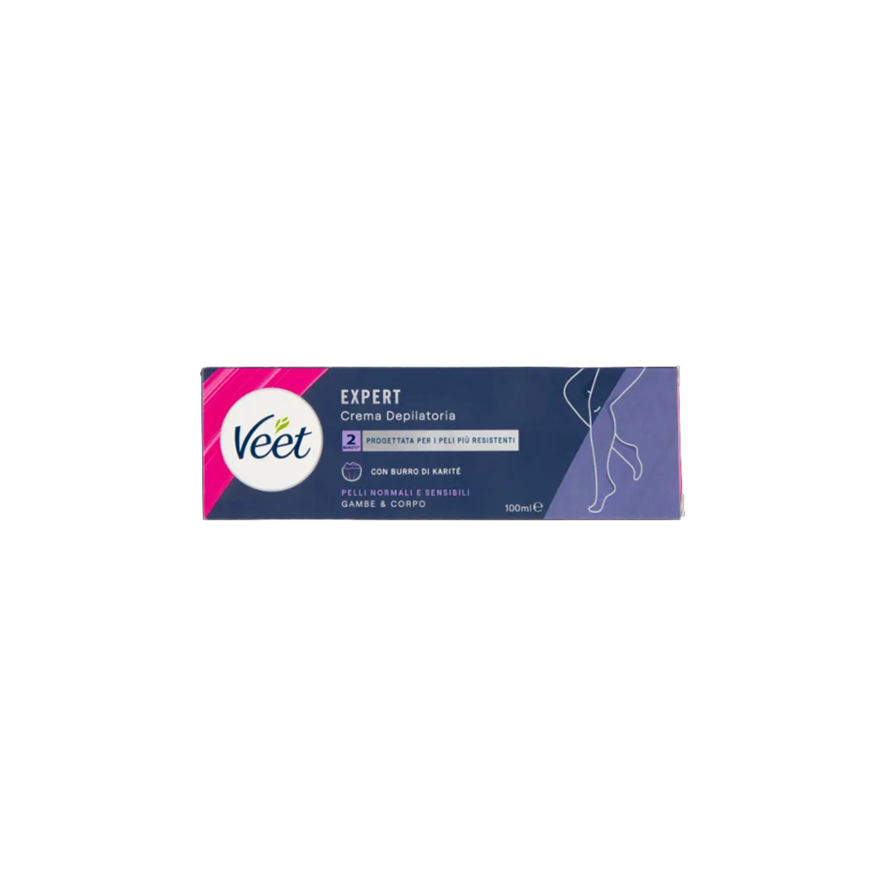Veet Crema Depilatoria Gambe E Corpo Expert 100 ml - -
