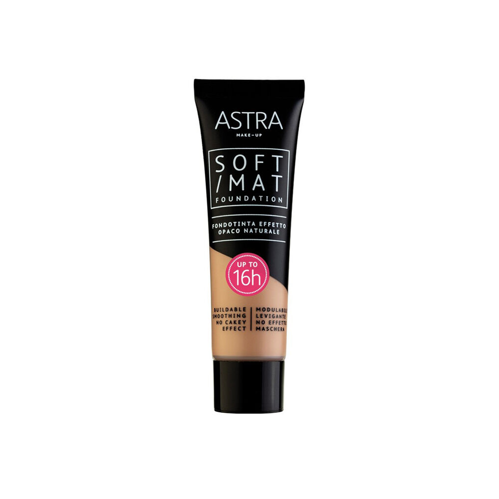 Astra Soft Mat Foundation Hazelnut N.006, , large