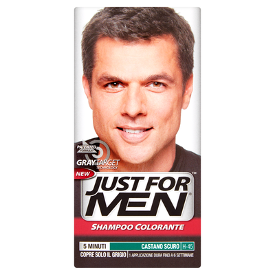 Just For Men Shampoo Colorante Castano Scuro H-45