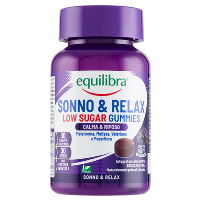 Equilibra Sonno Relax Gummies 30 Pezzi