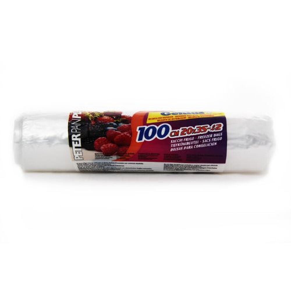 Genius Sacchetti Gelo Family Refill Multicolore 20x35cm 100 Pezzi, , large