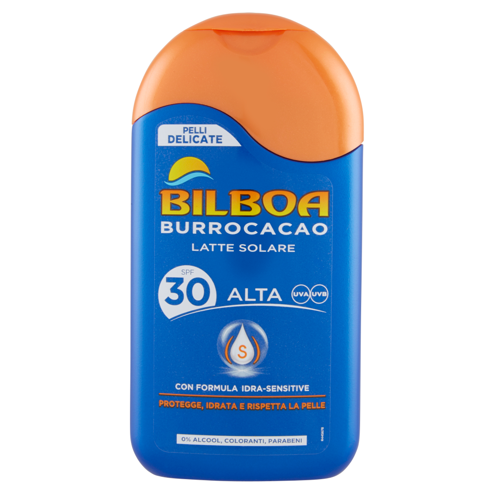 Bilboa Burrocacao Pelli Delicate con Vitamina C Spf 30 200 ml, , large