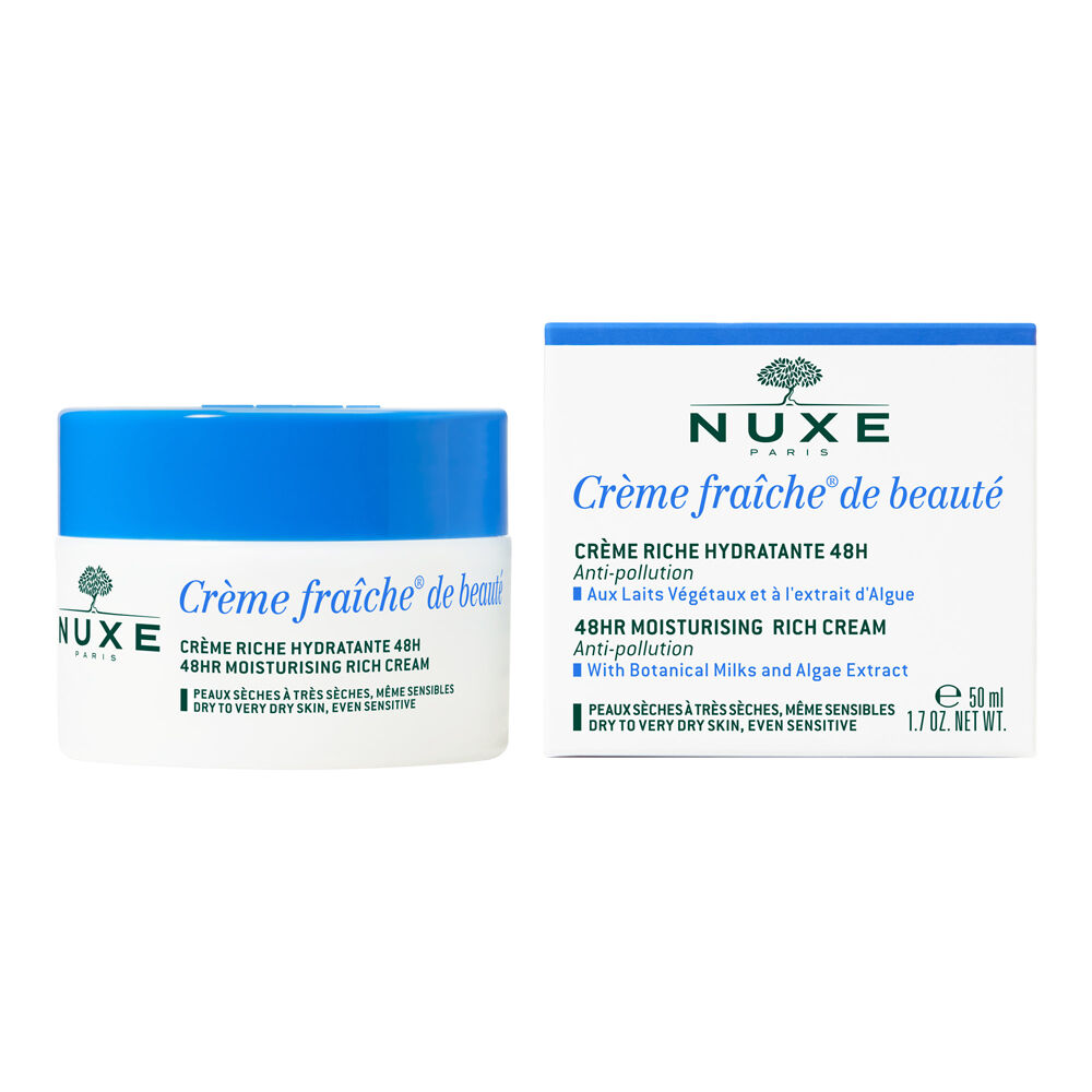 Nuxe Cr&egrave;me Fra&icirc;che de Beaut&egrave; Crema Idratante per Pelli Secche 50ml, , large