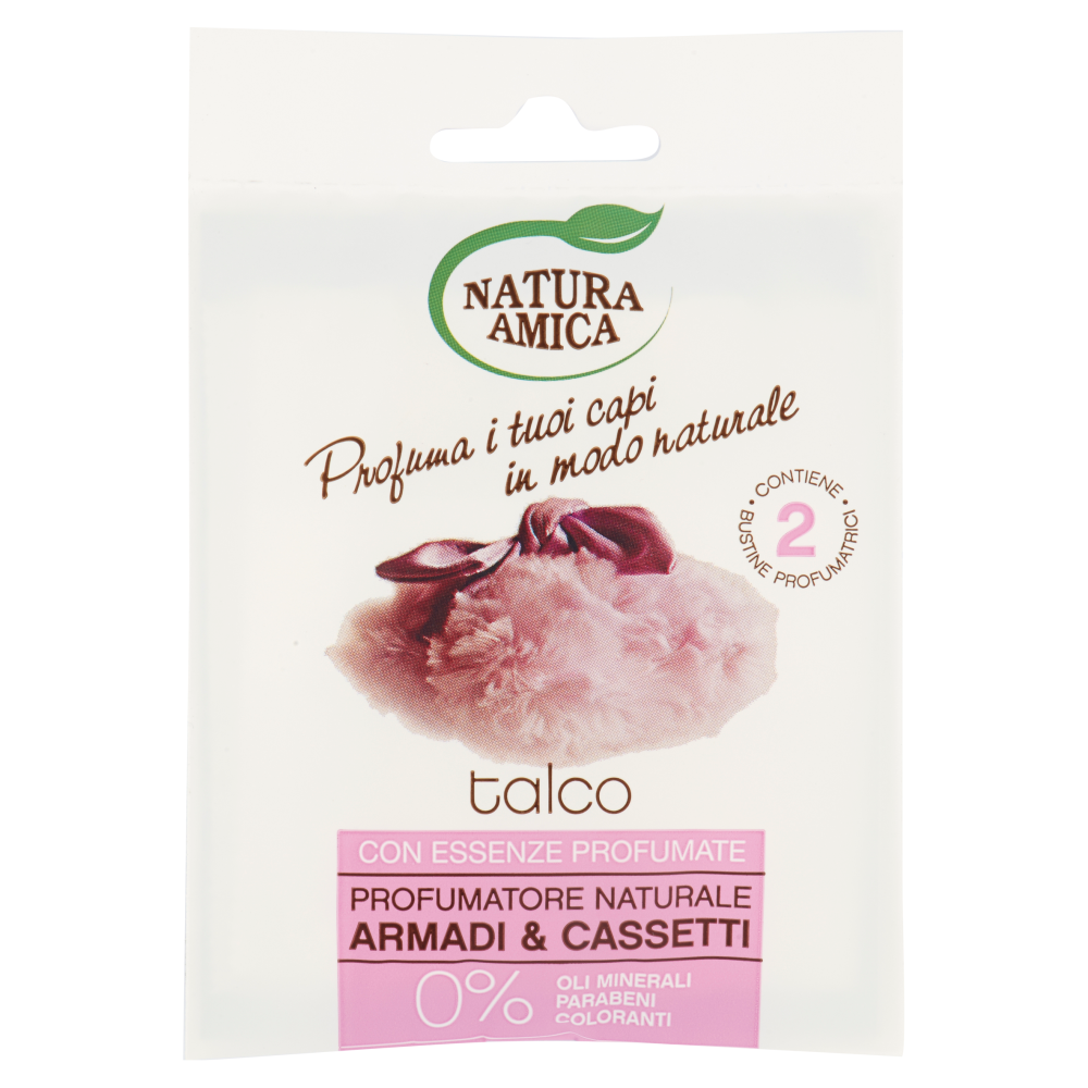 Natura Amica 2 Buste Profumate Talco - -