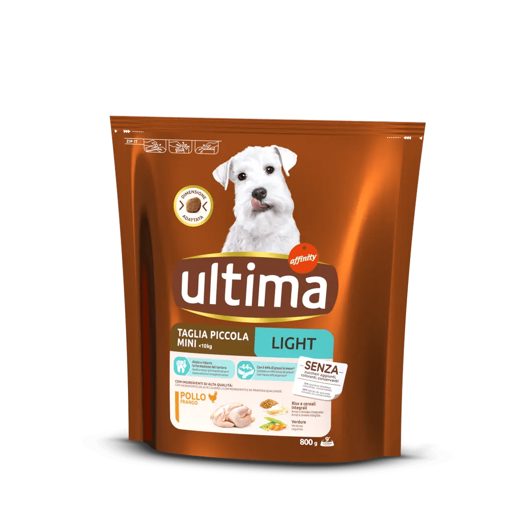 Ultima Dog Mini (1-10 kg) Light Pollo 800 g, , large
