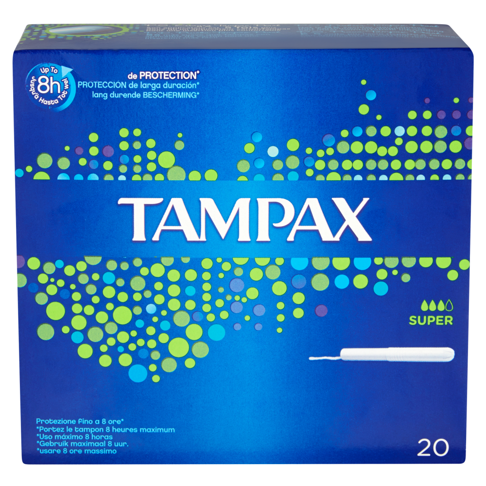Tampax Super 20 Tamponi, , large