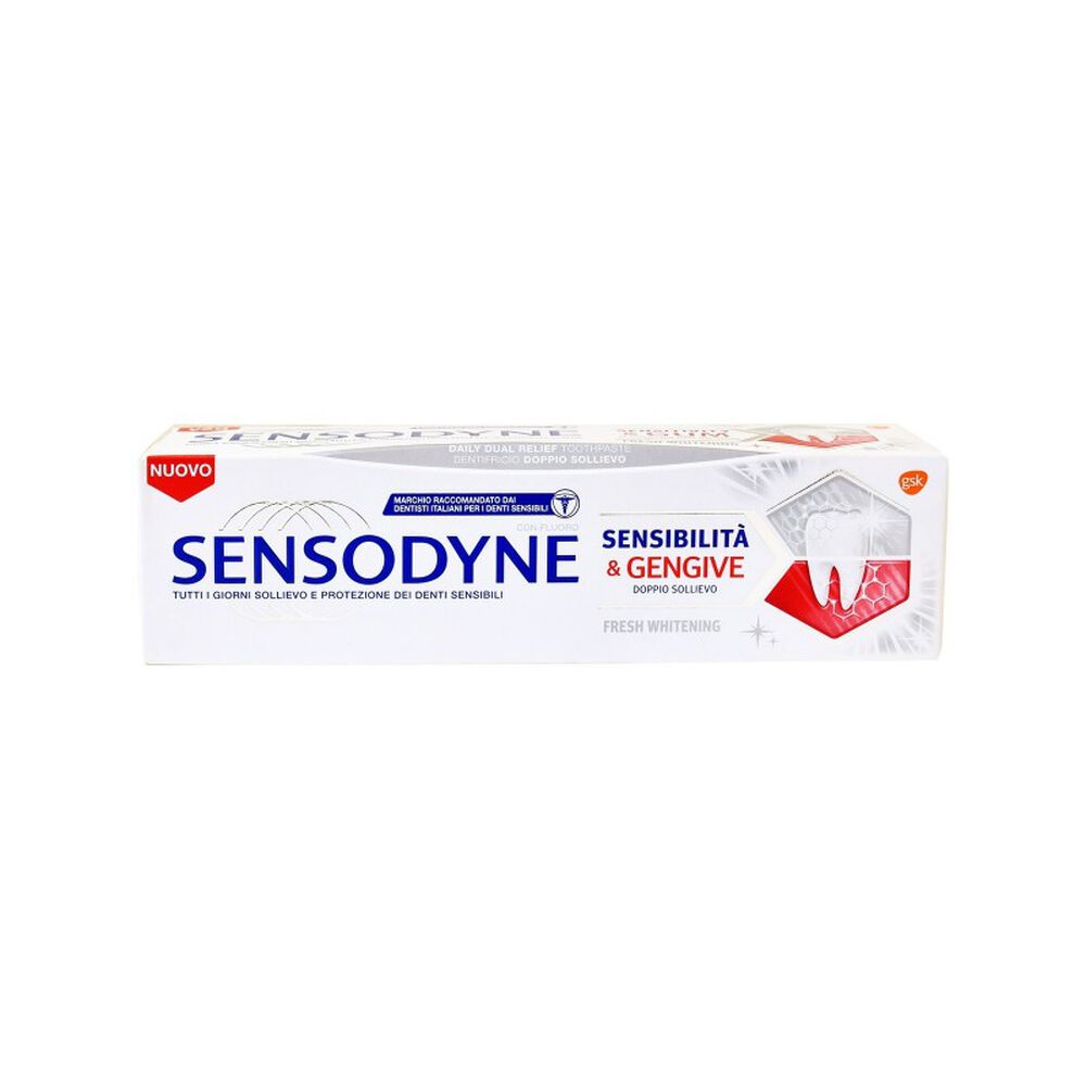 Sensodyne Sensibilità & Gengive Fresh Whitening 75 ml, , large