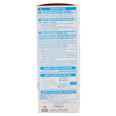 Excellence Crema Colorante Biondo Ultra Chiaro Naturale N.01