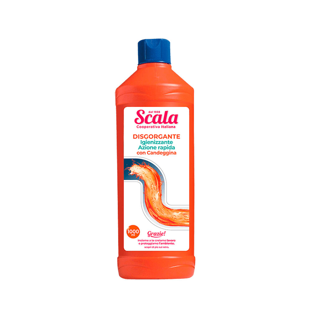 Scala Disgorgante Gel Candeggina 1000ml, , large