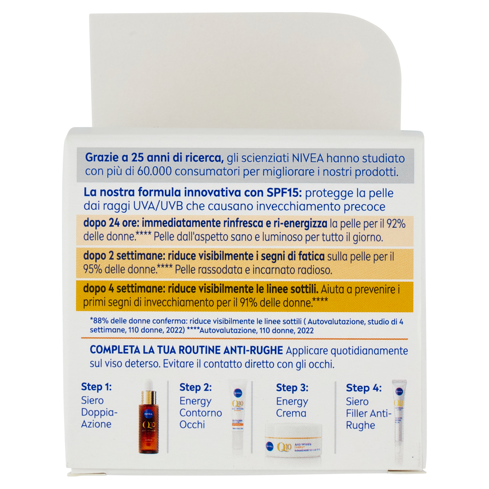 Nivea Q10 Energy Crema Giorno SPF15 50ml, , large