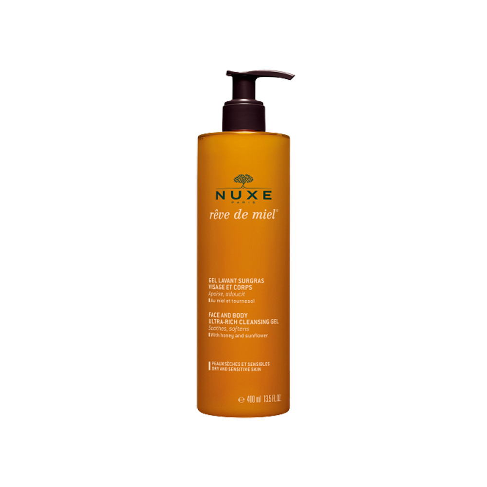 Nuxe Rêve de Miel Gel Detergente Viso e Corpo 400ml - -
