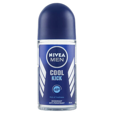 Nivea Men Cool Kick Deodorante Uomo Roll-on 50ml