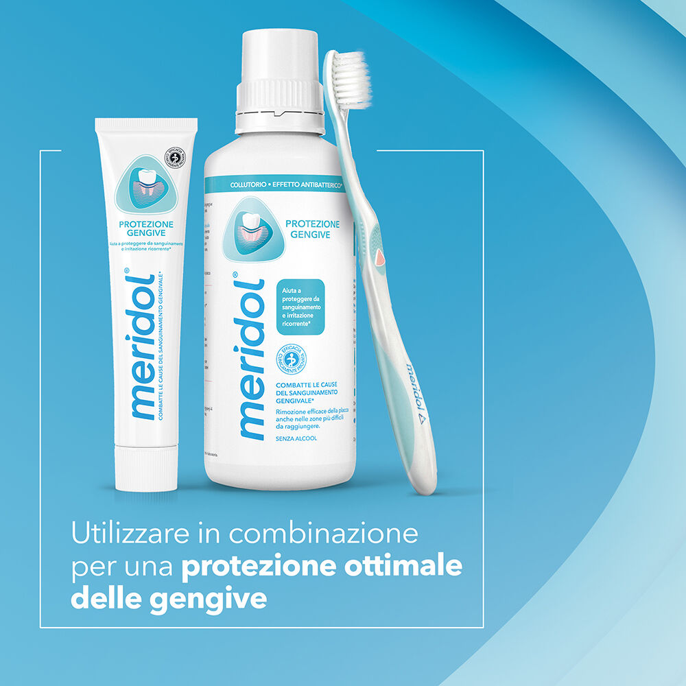 Meridol Dentifricio Protezione Gengive con Antibatterico 75 ml, , large