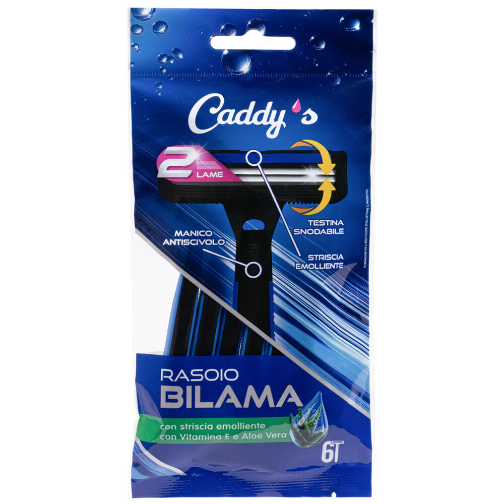 Caddy's Rasoio Bilama 6 Pezzi, , large